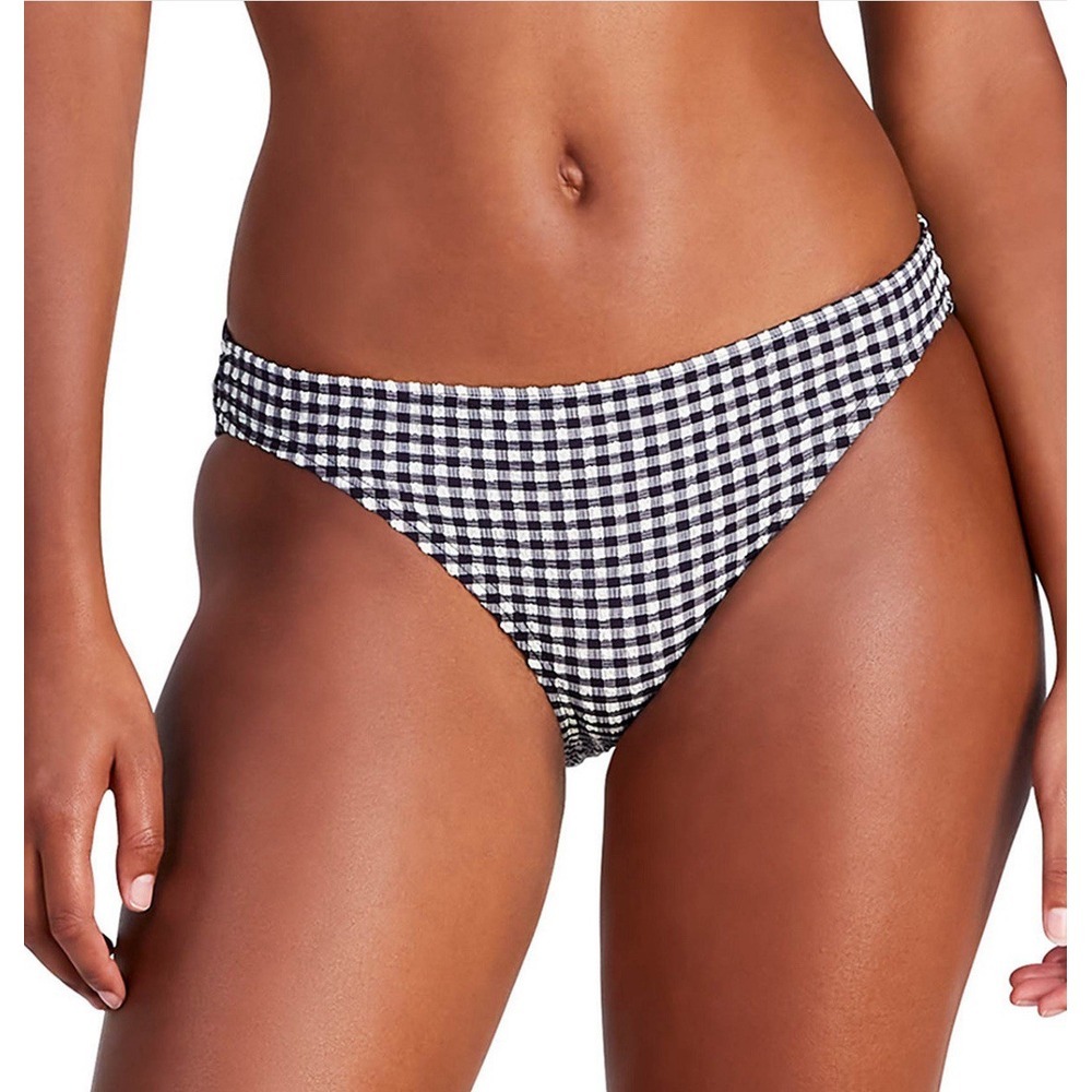 Kate Spade New York Women's Classic‎ Check-Print Bikini Bottoms Size Large New